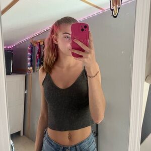 Dark Grey Tank Top